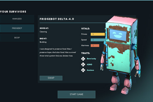 Customizing a fridgebot in Hello World