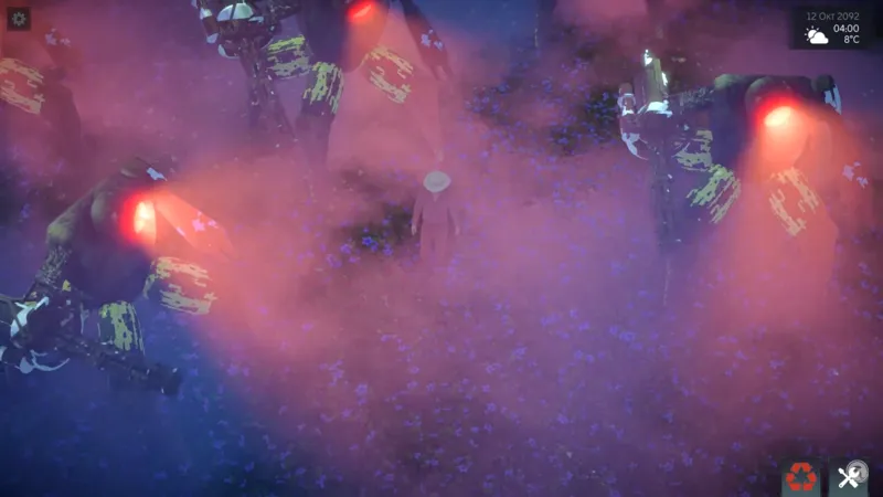 Encountering hostile robots in Hello World