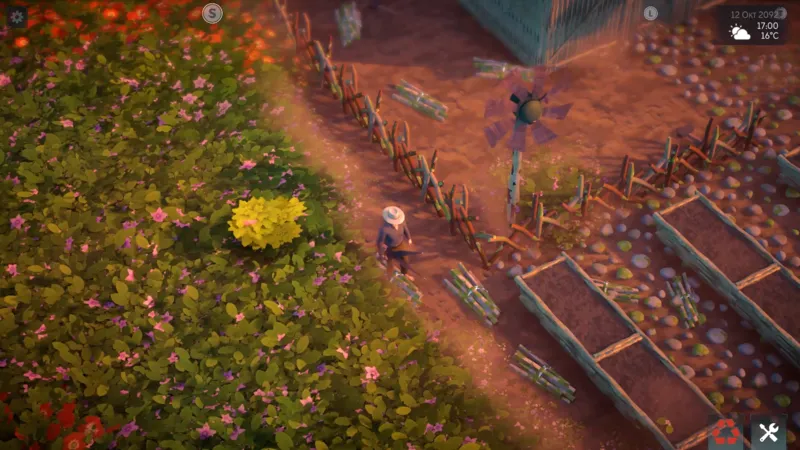 Enjoying farm life in Hello World