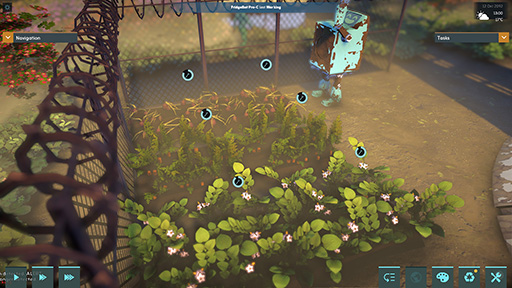 Farming with robots in Hello World